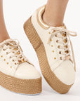 MARSELLA WHITE CREAM & GOLD  TENNIS